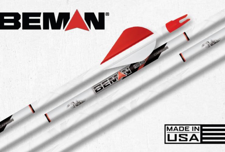 Beman ICS White Out Vane Fletched One Dz