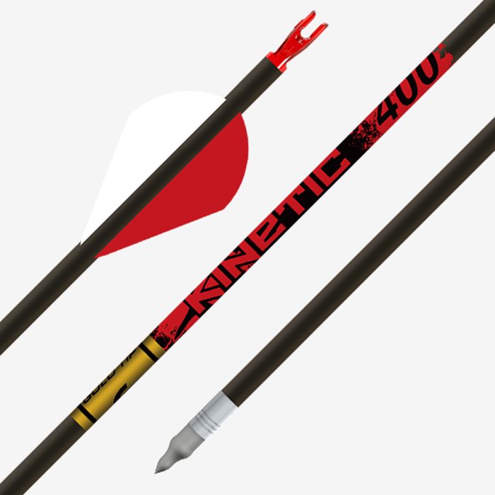 Gold Tip Kinetic Vane Fletched