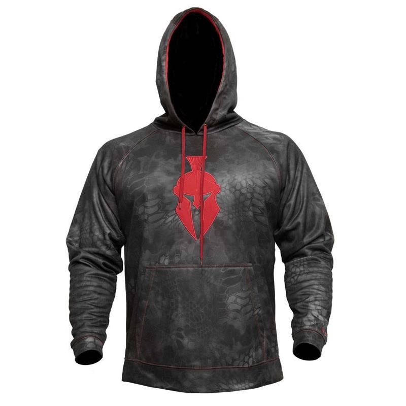 Tartaros Hoodie Typhon/Red- Kryptek