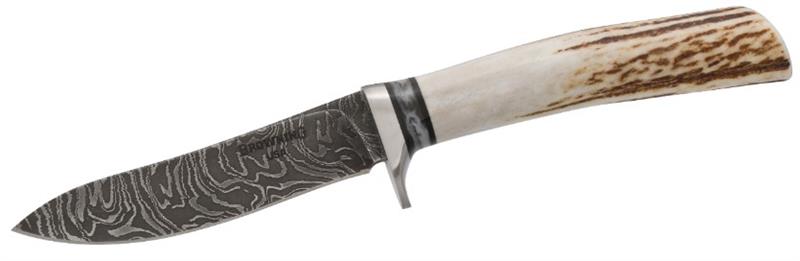 Browning Stormfront Damascus Stag Skinner Knife