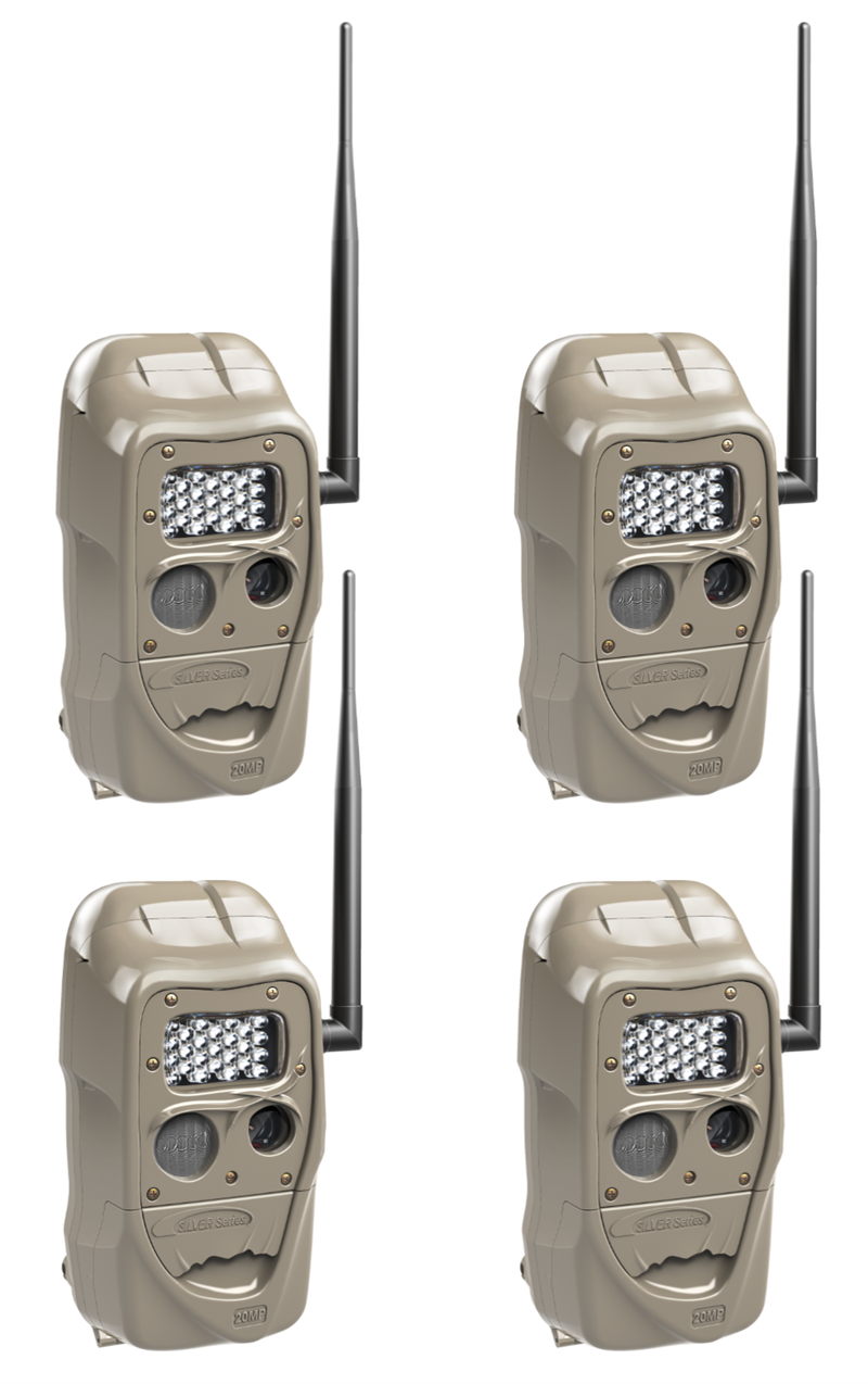 Cuddeback Cuddelink J Series IR Trail Camera 4 Pack