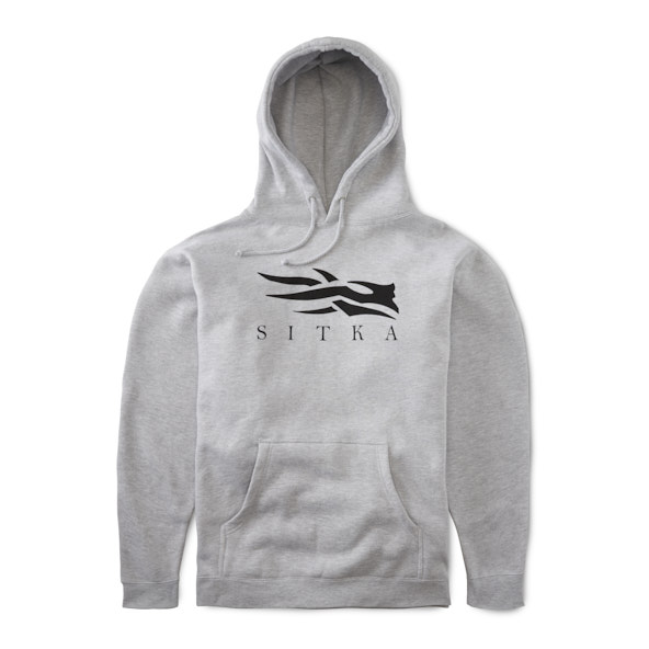 Sitka Gear - Core Heather Gray Logo Hoody