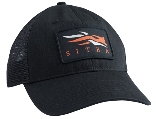 Sitka Meshback Trucker Cap Black (90269-BK)