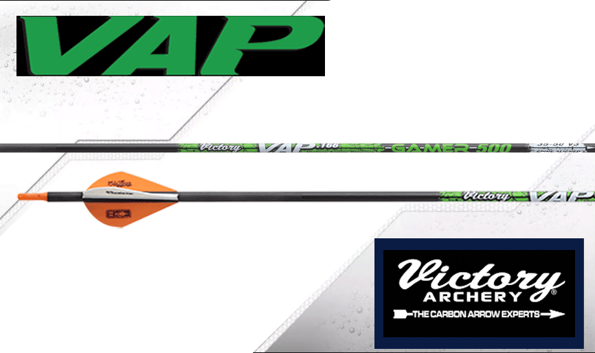 Victory VAP Gamer Feather Fletched Arrows