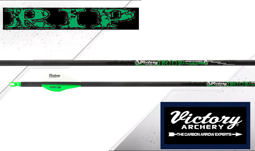 Victory RIP Gamer Feather Fletched (1 Dz)