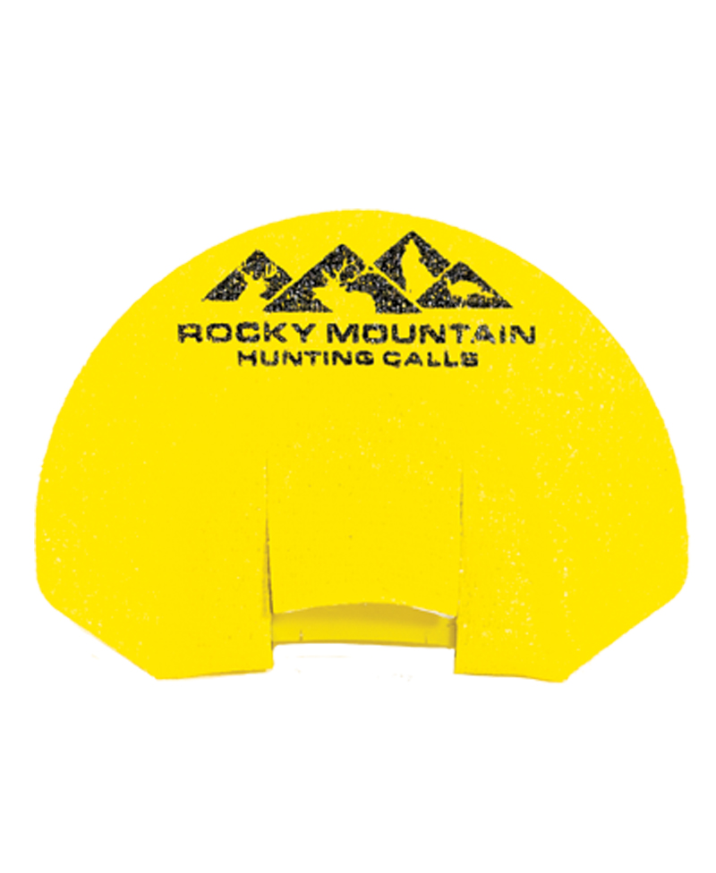 Mellow Yellow Momma Palate Plate Elk Diaphragm Call - Rocky Mountain Hunting Calls