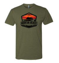 Mountain Archery - MTN Horizon Tee (Military Green)