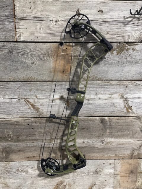 Used Prime Inline 5 RH Army Green 70 Lbs